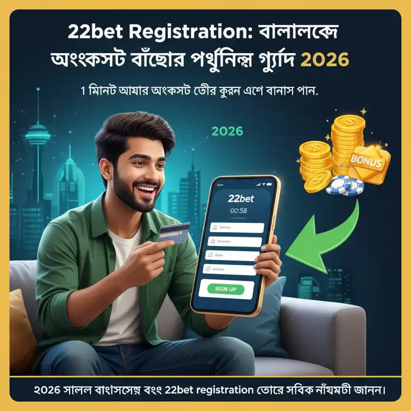 22bet registration guide