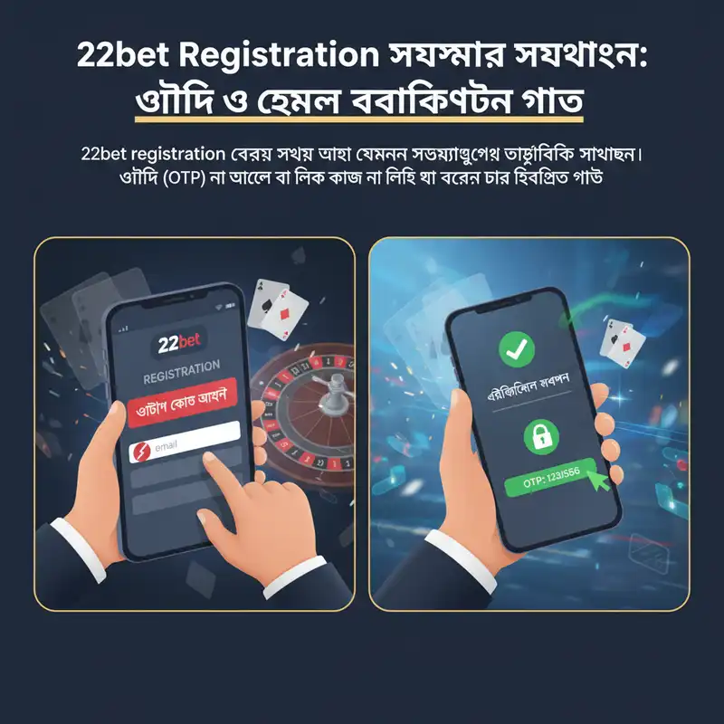 22bet registration common problems solution guide