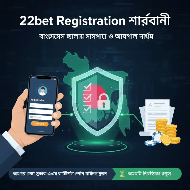 22bet registration terms and security in Bangladesh